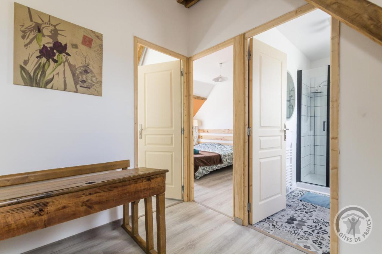 Bed and Breakfast Le Jardin Des Fees Savigny-le-Vieux Exterior foto